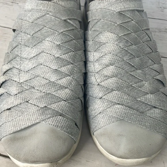 Grey Merrell Flora Kye Woven Slip-On Sandal Sneaker - Picture 7 of 10